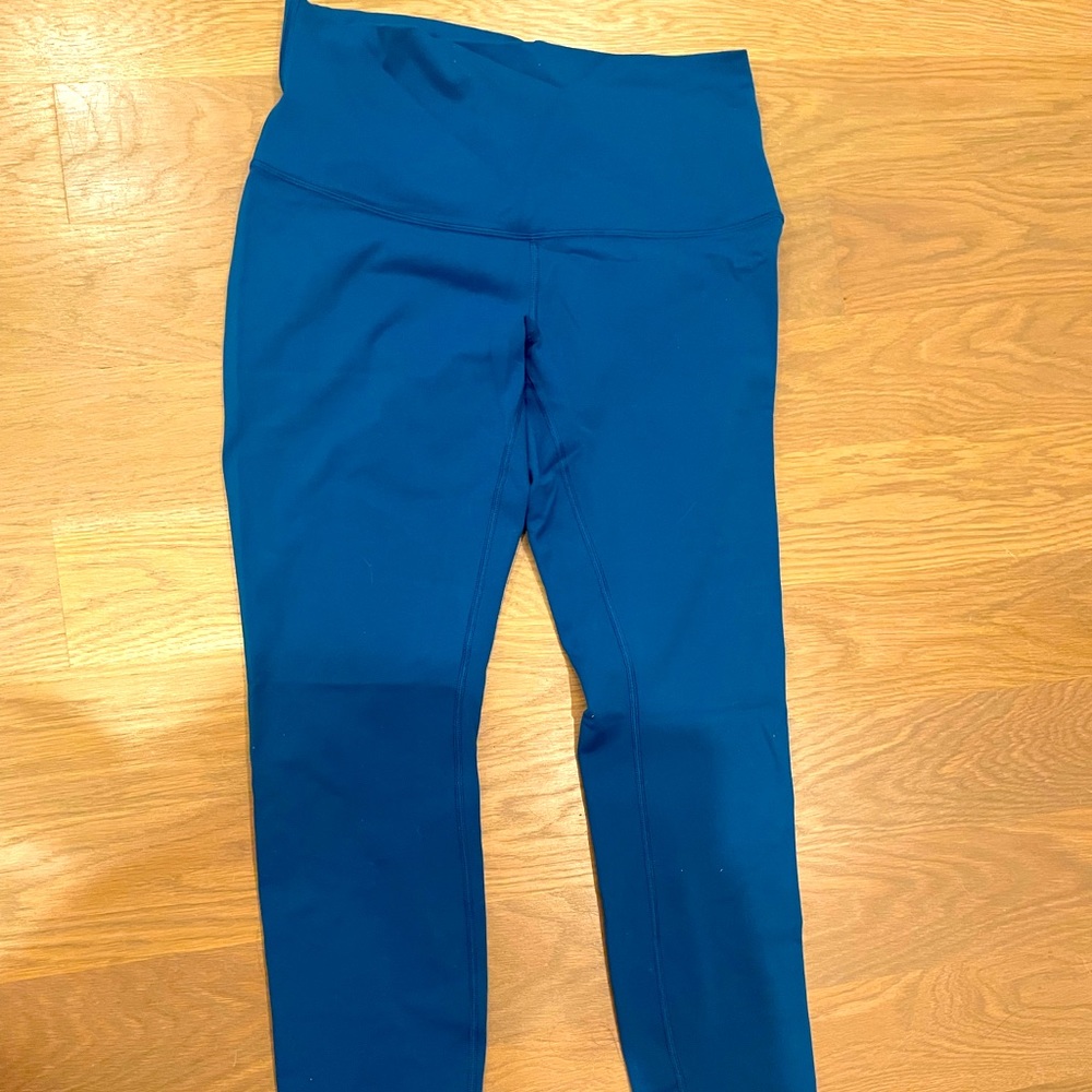 Lululemon blue leggings size 10